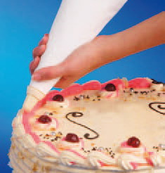 Double Multi Ingredient Piping Bags