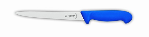 GIESSER_Filleting_knife_Blue_Handle_18cm_7365_18_B GIESSER 18 cm Filleting knife Blue Handle