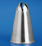 Piping Tip Stainless Steel Rose Piping Tip