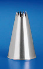 Piping Tip Stainless Steel Star Piping Tip French Style