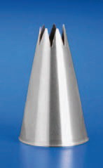 Piping Tip Stainless Steel Star Piping Tip