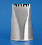 Piping Tip Stainless Steel Star Ribbon Piping Tip